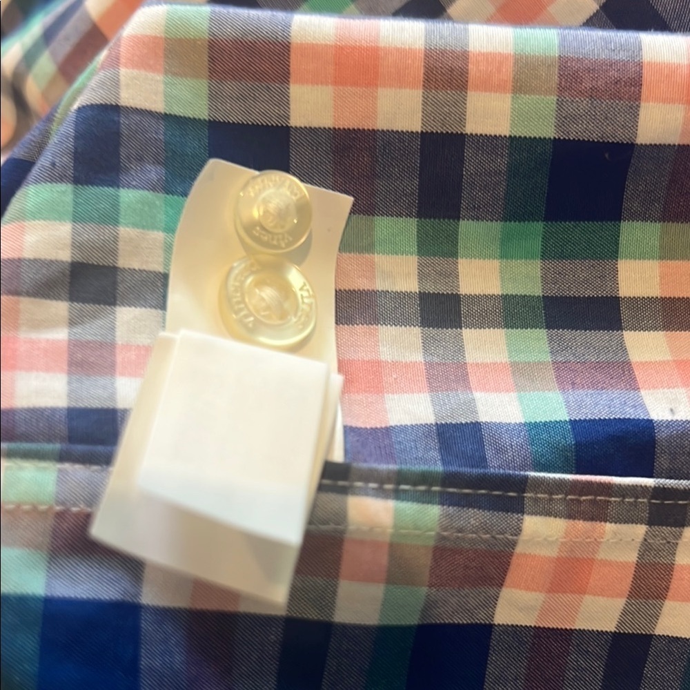 NWOT VINEYARD VINES Men's Multicolor Plaid Shirt SIZE L - Picture 8 of 9